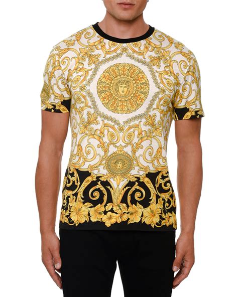 versace tee shirt sale|shirts that look like versace.